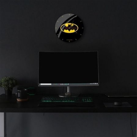 Dc Comics Reloj de Pared Batman Negro